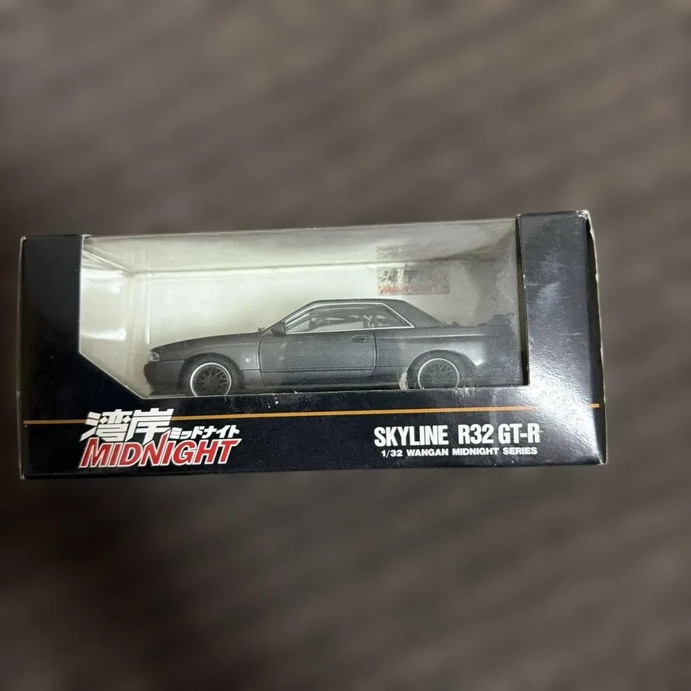 ◆ARII 湾岸ミッドナイト 1/32 スカイライン R32GT-R ミニカー