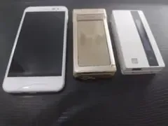ジャンク 携帯 スマホ 3台セット 507SH P905i N702iD 部品取