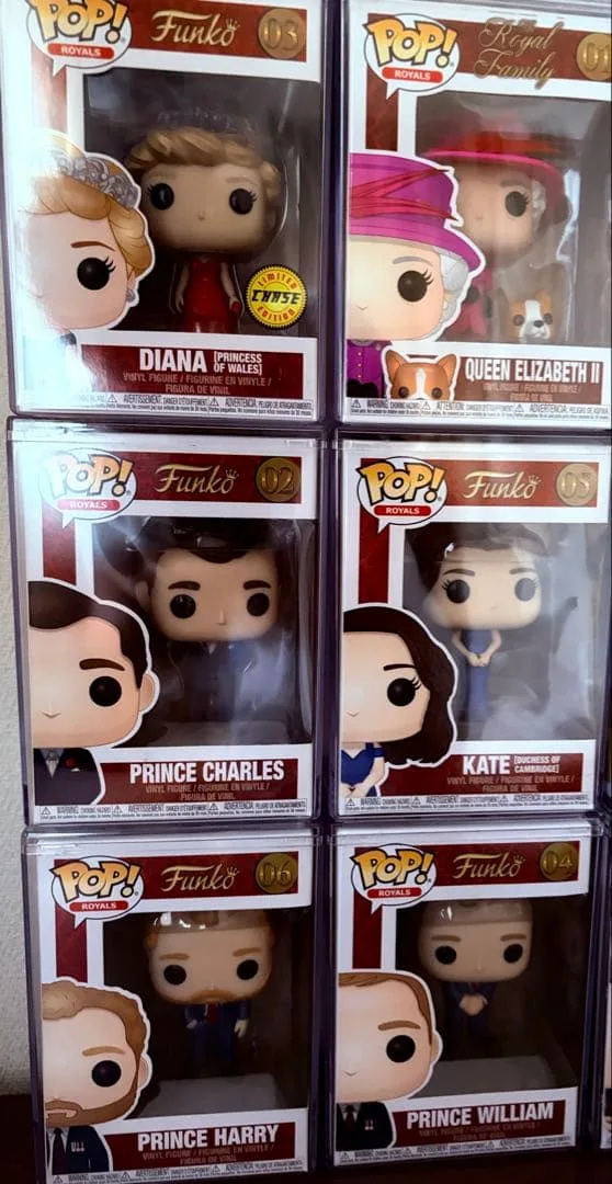 Funko POP! ロイヤルファミリー フィギュア 6体セット
