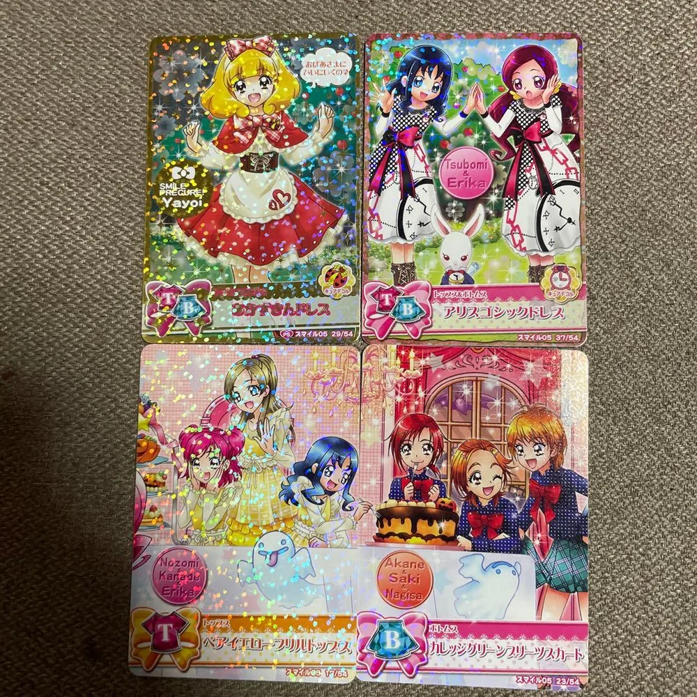 プリキュア データカードダス 4枚セット