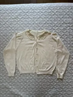 【ストロベリーフィールズ】ビーズ刺繍カーディガン