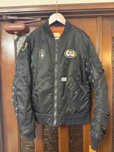 WTAPS MA-1 フライトジャケット ブラック