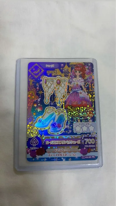 アイカツ♡ローズガラスプリンセスシューズ プレミアムレア