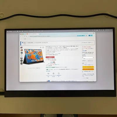 KEEPTIME モバイルモニター 15.6インチ フルHD