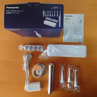 Panasonic 音波振動歯ブラシ ドルツ EW-CDP53(シルバー)