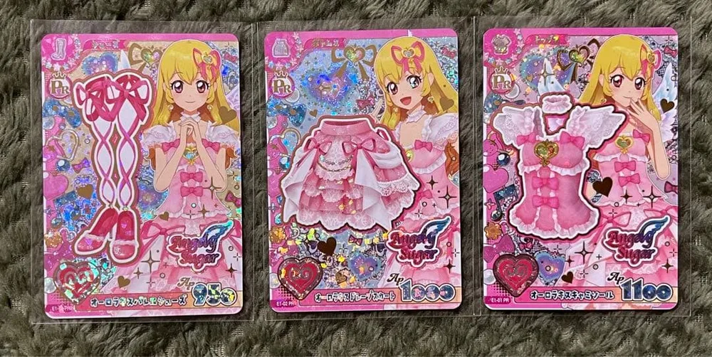 アイカツ 星宮いちご オーロラキス コーデ アンコール 3枚 PR