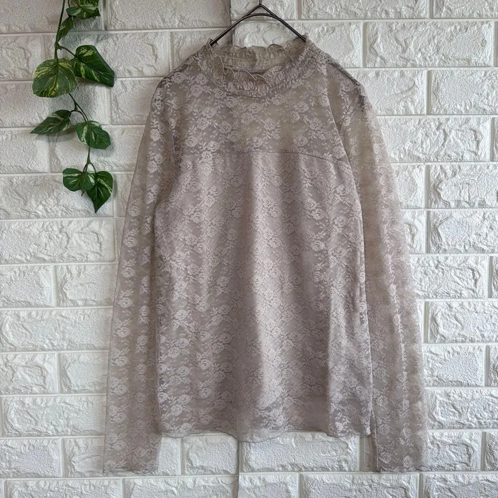 15645 Jf Ready Made レース シアートップス カットソー F