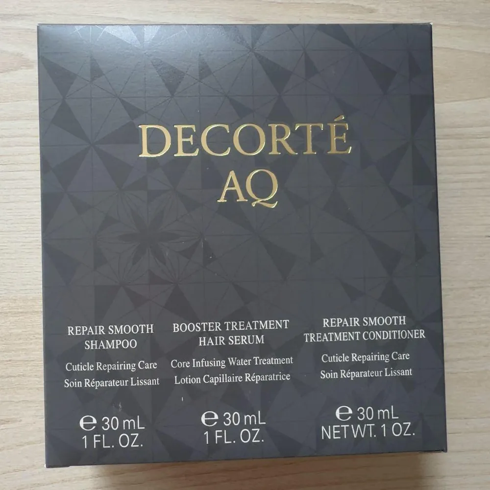 DECORTÉ AQ トライアルセット シャンプー ヘアセラム コンディショナー