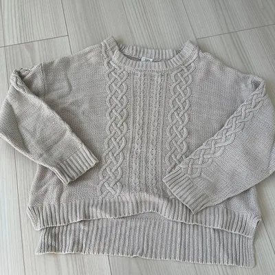 devirock キッズ ケーブルニット セーター 130cm