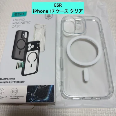 ESR iPhone 17 ケース クリア