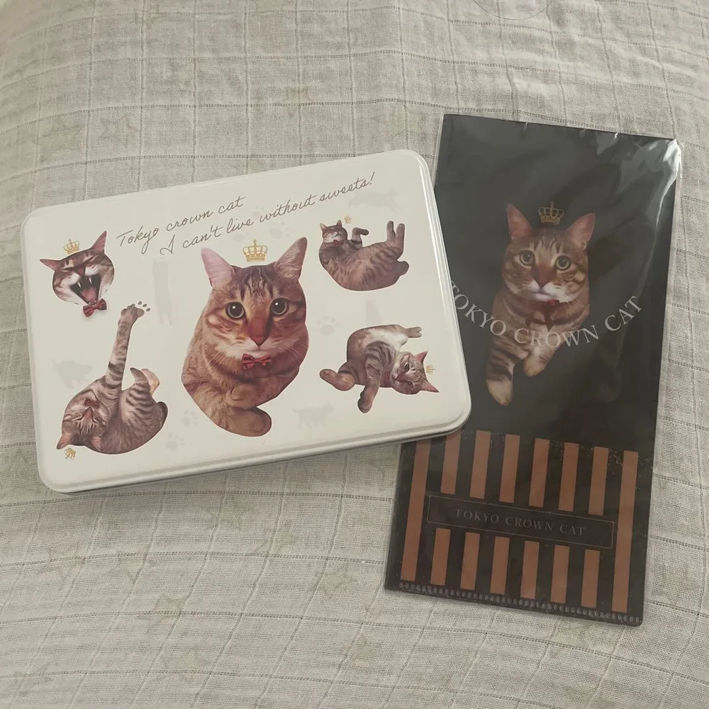 TOKYO CROWN CAT 缶 チケットホルダー セット