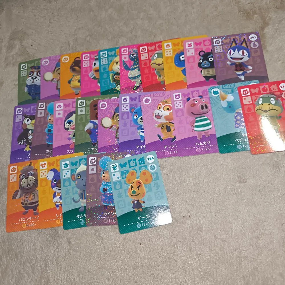 あつ森 amiibo 25枚セット バラ売り、お値下げ❌