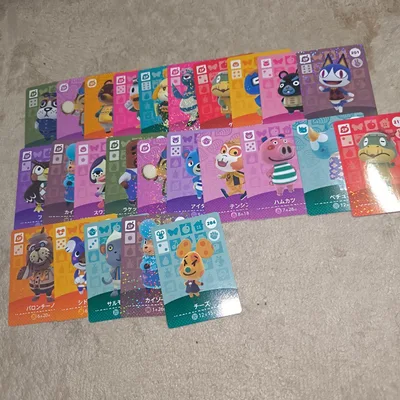 あつ森 amiibo 25枚セット バラ売り、お値下げ❌