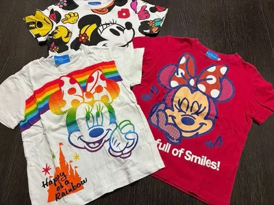 ディズニーリゾート Tシャツ 120cm 3枚セット