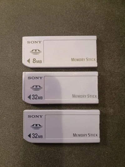 SONY メモリースティック 8MB 1枚 32MB 2枚 計3枚セット