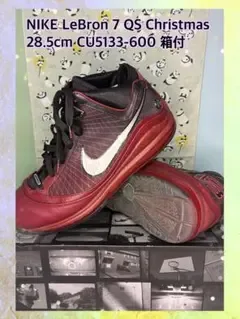 NIKE LeBron 7 QS Christmas 28.5cm 箱付バッシュ