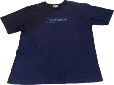 Reebok Tシャツ ネイビー