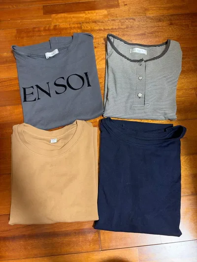 レディース 半袖Tシャツ 4枚セット まとめ売り