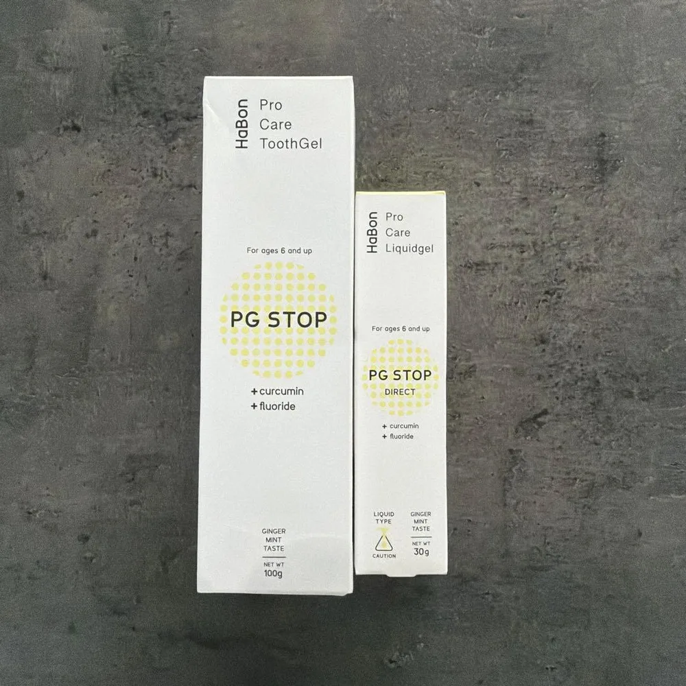 PG STOP PGストップ 薬用歯磨きジェル 100g habon