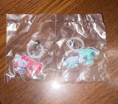 ぷっくりドロップめじるしガチャマスコットハローキティ あいるん シナモロール