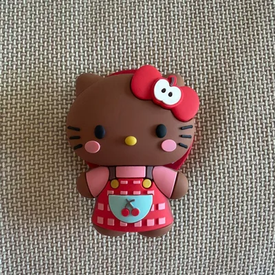 日焼けキティ スマホグリップ マグネット式スマホグリップ