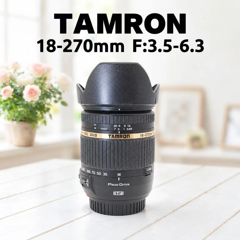 TAMRON 18-270mm☆Cannon EF用☆高倍率レンズ☆これ一本で☆