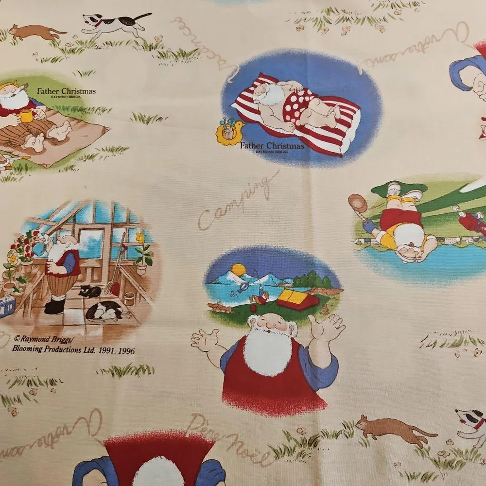 Father Christmas プリント生地