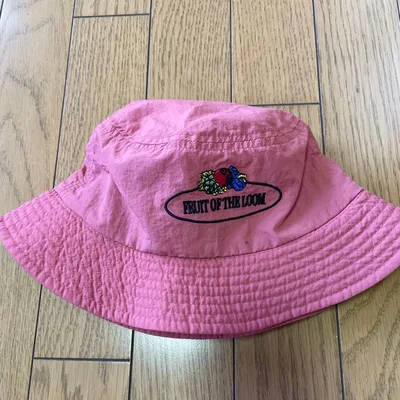 FRUIT OF THE LOOM バケットハット ピンク