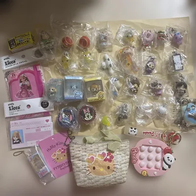 ♪ 34点 ガチャ めじるしアクセサリー キーホルダー