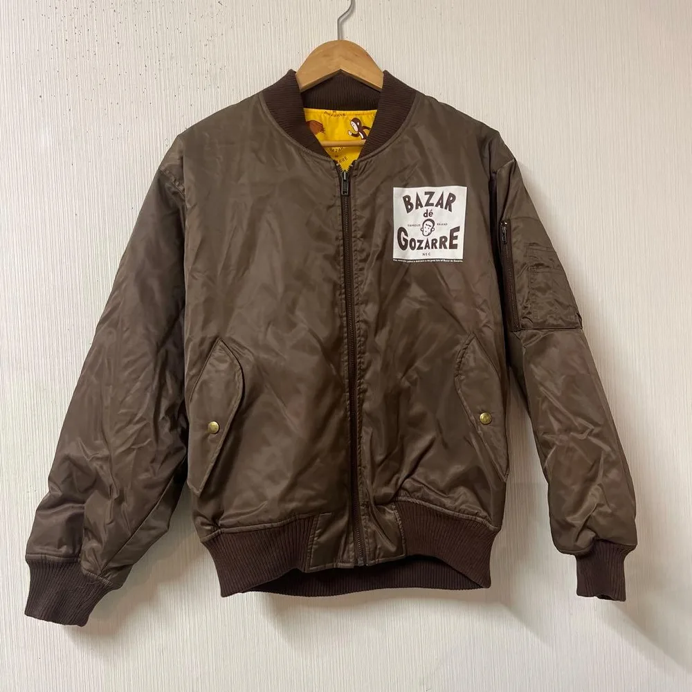 バザールでござーる ジャケット ブルゾン Bazar Mサイズ ブラウン