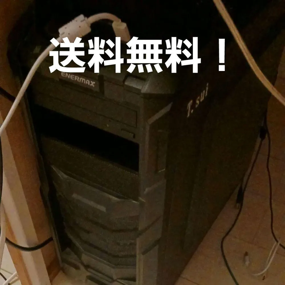 ゲーミングデスクトップPC 本体 ENERMAXケース