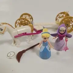 レゴ LEGO シンデレラ 馬車 ミニフィグ パーツセット