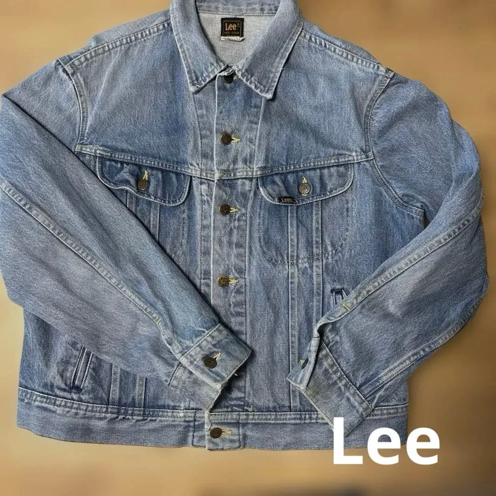 【USA製】Lee デニムジャケット 220-0745 ヴィンテージ 46R