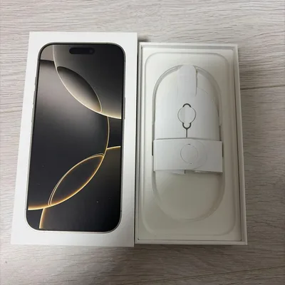 Apple iPhone 16pro 空箱 箱のみ シルバー