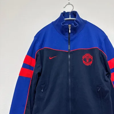 NIKE マンチェスターユナイテッド トラックジャケット ネイビー Sサイズ