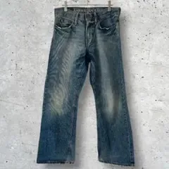 アメリカンイーグル ブーツカット デニム ジーンズ ウォッシュ加工 パンツ 28