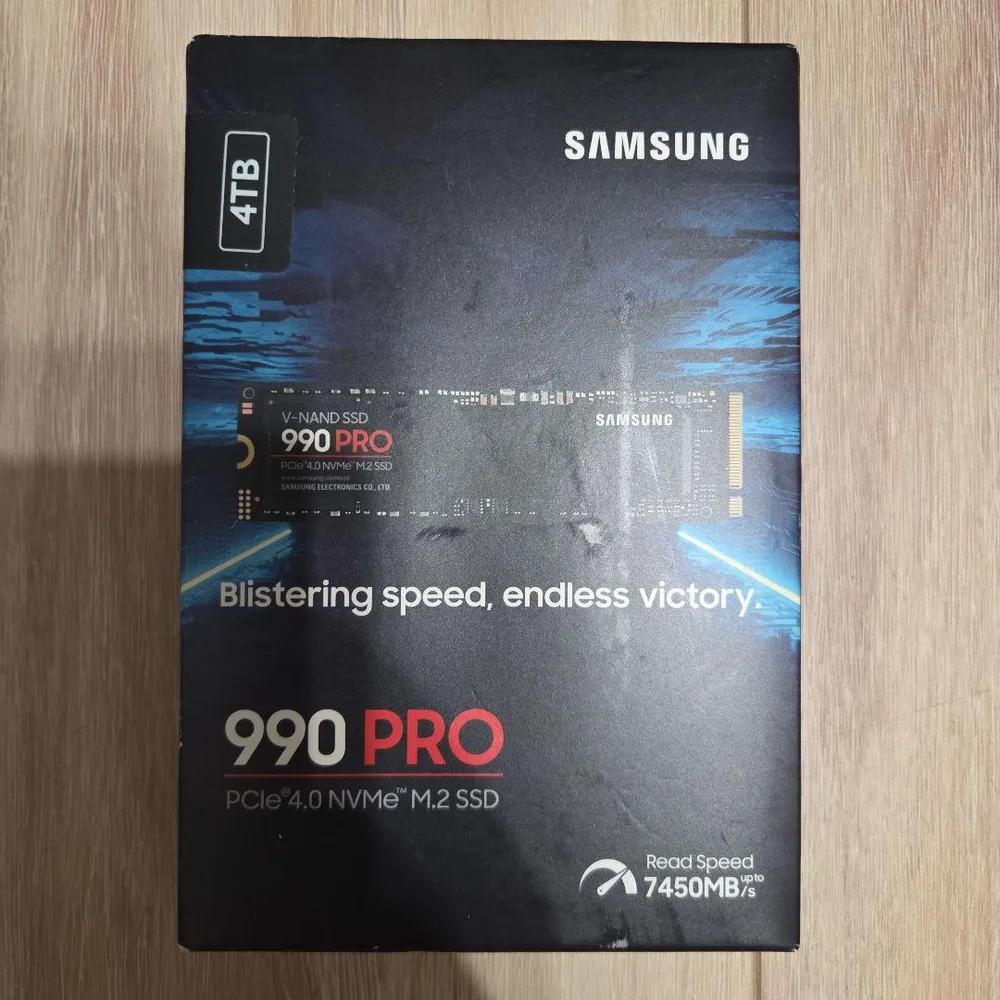 Samsung 990 PRO 4TB NVMe SSD pcle 4.0