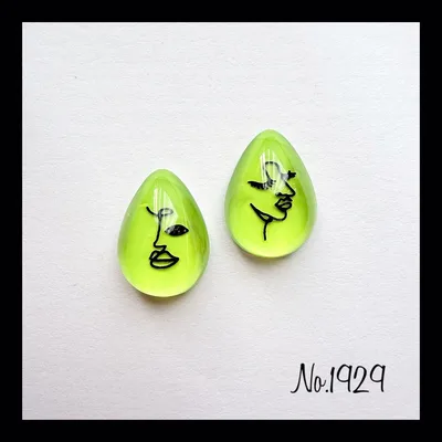 No.1929 再販 レジンピアス レジンイヤリング ハンドメイドアクセサリー