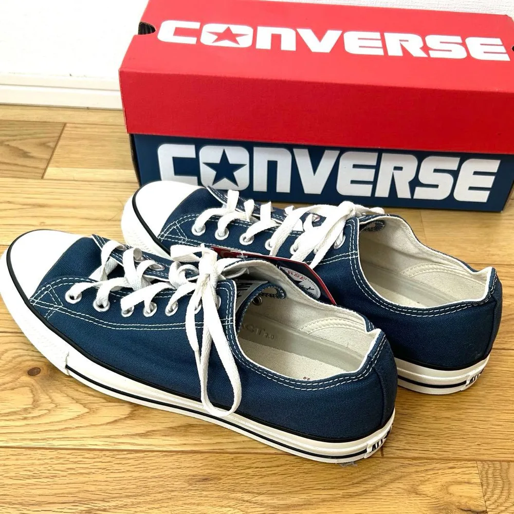 CONVERSE ALL STAR OX รองเท้าผ้าใบสีกรมท่า