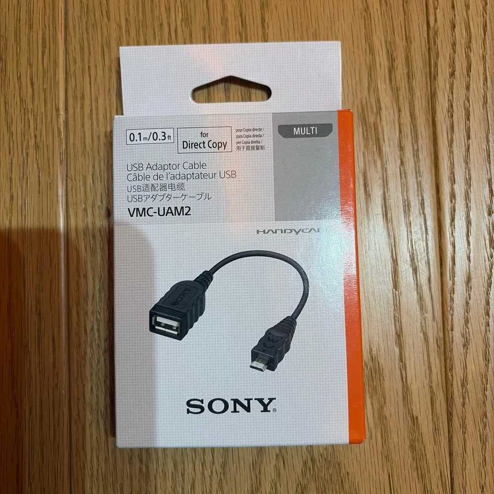 SONY USBアダプターケーブル VMC-UAM2