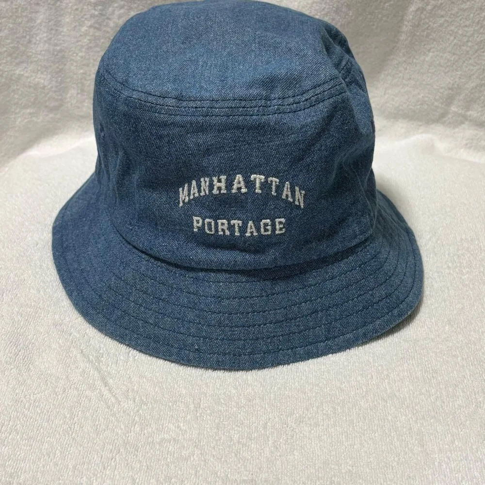Manhattan Portage バケットハット デニム