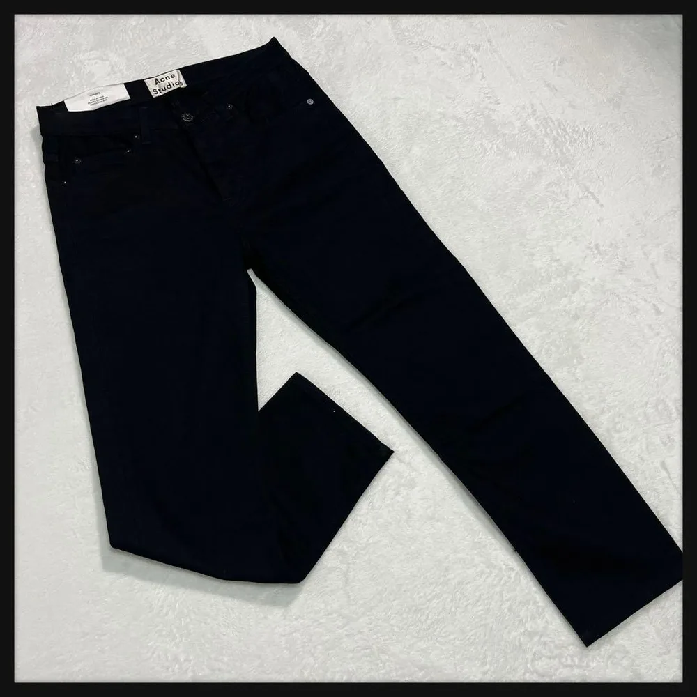 【極美品】Acne Studios TOWN STAY CASH ブラックデニム