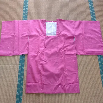รูปทรงเพชรลวดลายเรขาคณิตสีชมพูฮาโอริ
