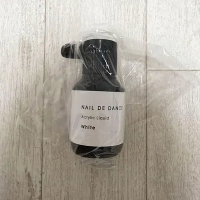 NAIL DE DANCE アクリルリキッド ホワイト 100ml