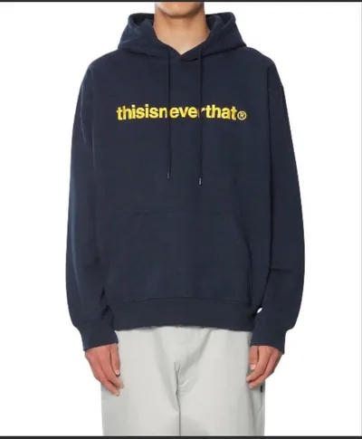 thisisneverthat パーカー ネイビー M