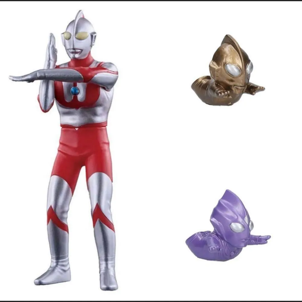 【新品】ウルトラマンストア限定 ソフビ & 限定指人形 3点セット