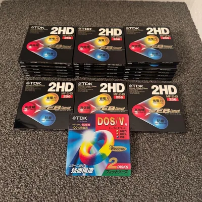 【新品未開封】TDK 2HDフロッピー18枚+2枚