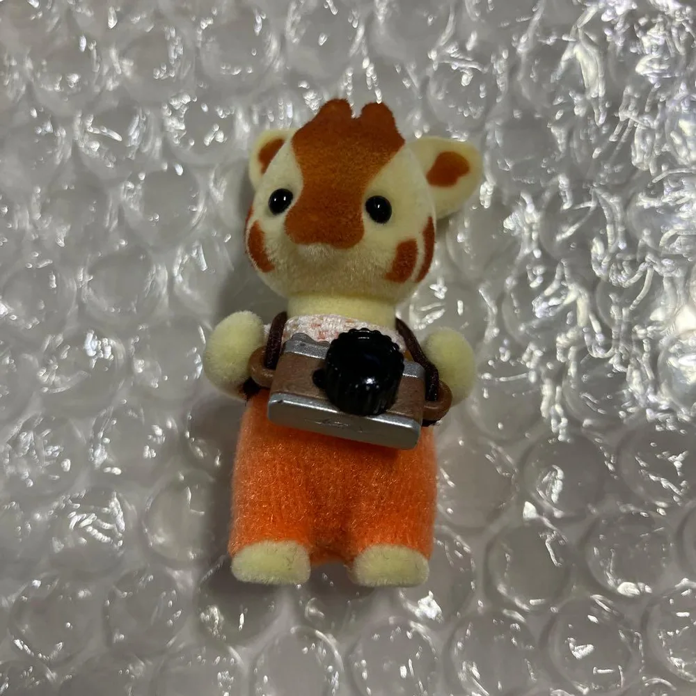 シルバニアファミリー キリンの赤ちゃん カメラ付き 男の子