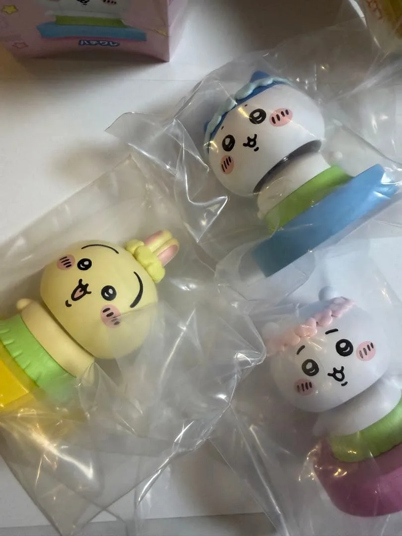 ちいかわ ふりふりヘッドフィギュア①② 3種セット ハチワレ うさぎ