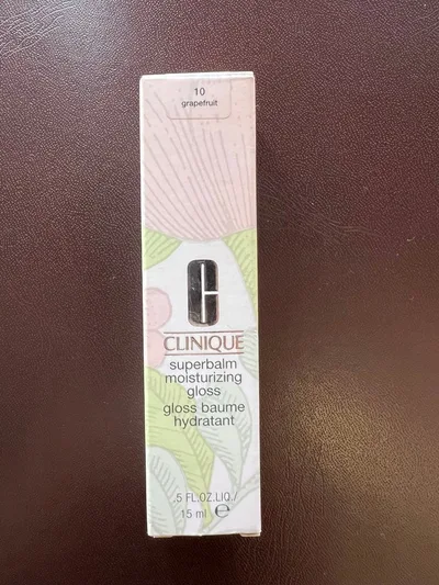 CLINIQUE スーパーバーム リップグロス 10グレープフルーツ